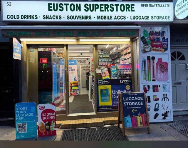 Contact Euston Luggage Storage